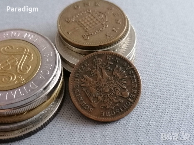 Монета - Австро-Унгария - 1 кройцер | 1881г., снимка 2 - Нумизматика и бонистика - 36081983