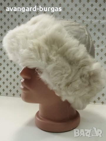 Дамска кожена шапка - 7 avangard-burgas 