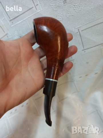 Прекрасна италианска лула от марката Lorenzo, модел Tugboat 8547/1., снимка 2 - Антикварни и старинни предмети - 52503554