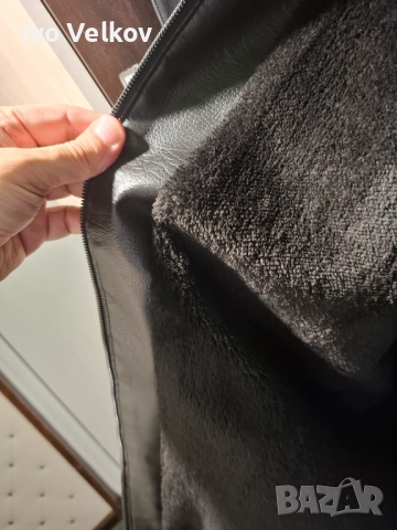 Мъжко зимно кожено яке!, снимка 3 - Якета - 52580421