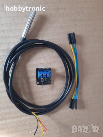 Цифров датчик на температура DS18B20 с кабел 1м, 3м