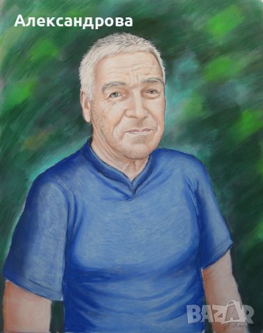 Рисувам портрети със сух пастел -ръчна изработка, снимка 1 - Други - 38721007
