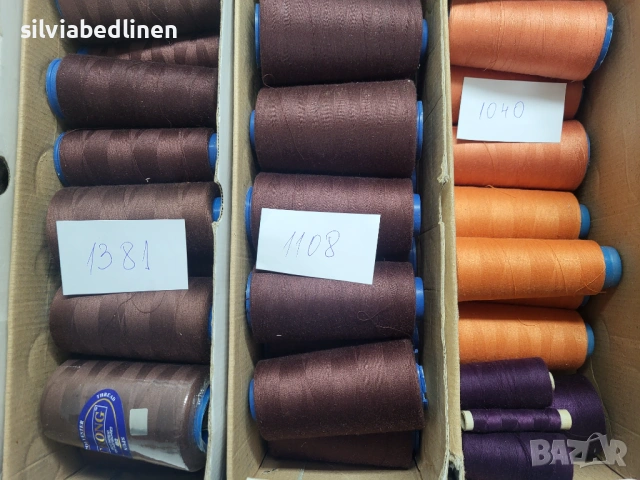 Конци, макари за шевното производство, снимка 3 - Шевни машини - 50553538