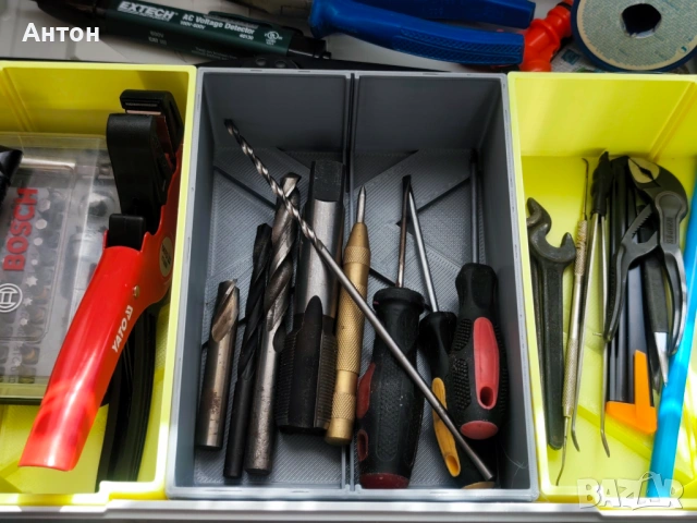 Куфар с органайзери и разни инструменти, снимка 4 - Други инструменти - 53837222