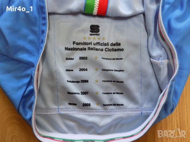 вело джърси sportful тениска колоездене шосе оригинално спорт мъжко S, снимка 5 - Спортни дрехи, екипи - 41667601