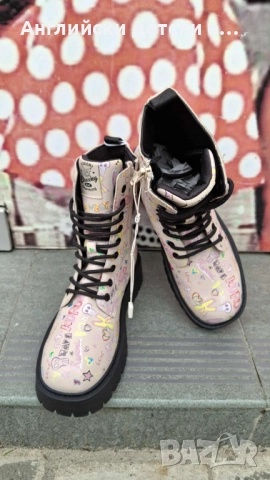 Английски детски боти-ZARA , снимка 5 - Детски боти и ботуши - 52141180