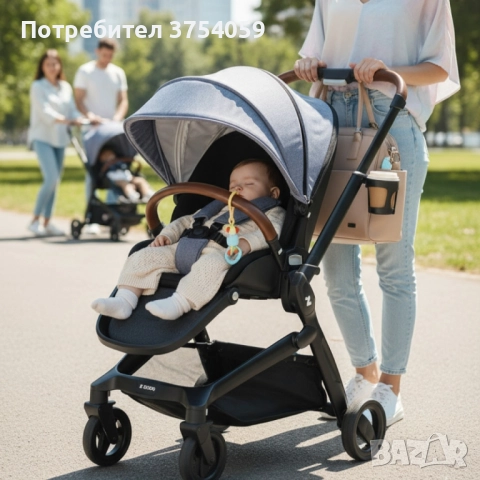 Бебешка количка 3 в 1, Zizito Harmony Lux, снимка 1