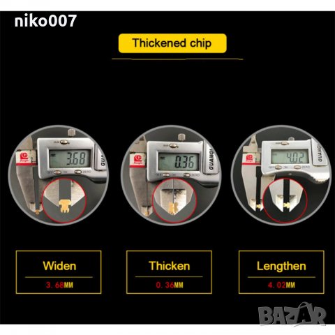  RJ45 конектори Модулен щепсел - Cat 7 8P8C Мрежа RJ 45 кабел за пресоване на Ethernet конектор , снимка 4 - Суичове - 34620687