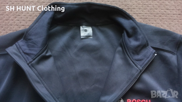 CRAFT BOSCH Stretch Work Fleece Jacket размер XL еластична работна горница W4-534, снимка 13 - Суичъри - 51968588