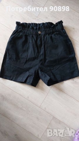 Къси панталони с висока талия, снимка 1 - Къси панталони и бермуди - 41476119