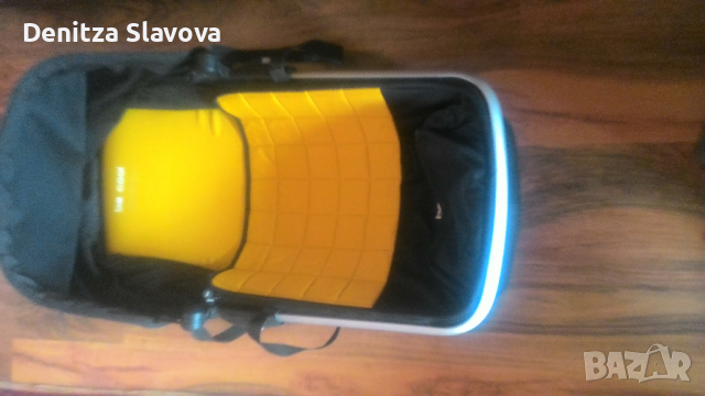 Продавам детска количка от 3 части.Кош за бебе,седалка за кола и летен кош., снимка 6 - Детски колички - 36489447