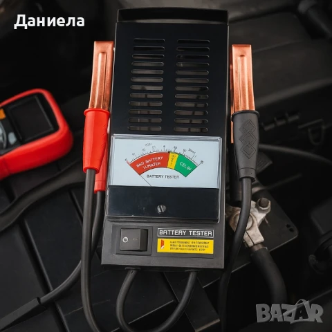 Тестер за акумулатори аналогов, 6 V / 12 V 200 -1000 A, 3058, снимка 2 - Части - 50699018