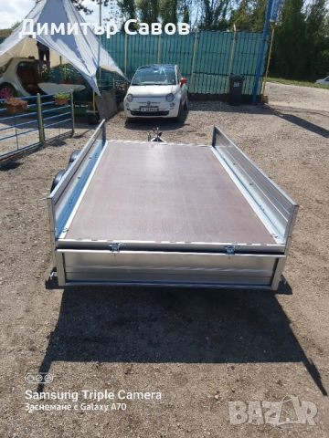 Туристическо ремарке Поп Индъстри до 750kg., снимка 4 - Ремаркета - 52233833
