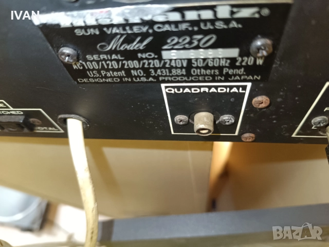 продавам Marantz 2230, снимка 6 - Ресийвъри, усилватели, смесителни пултове - 52893592
