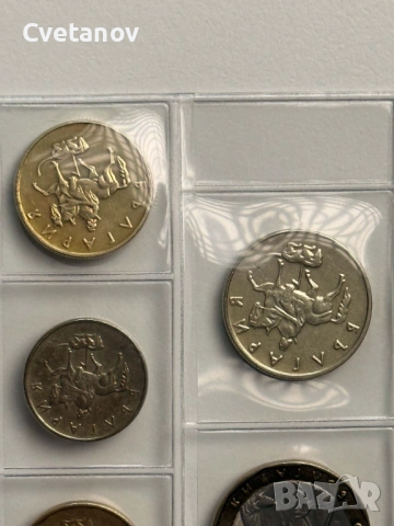 Пълен лот монети 1999 година + Пълен лот монети 2000 година + 1 лев 2002 година + 2 лева 2015 година, снимка 8 - Нумизматика и бонистика - 53721584