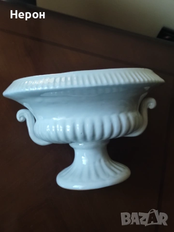 Порцеланова кашпа/саксия/амфора, снимка 2 - Декорация за дома - 53662425