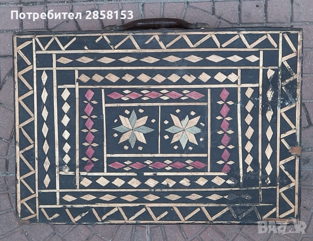 Стар ръчно правени войнишки куфар, снимка 4 - Антикварни и старинни предмети - 51490505