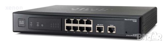 Linksys, Cisco Мрежов Рутер RV082 Dual WAN VPN Router, снимка 3 - Рутери - 40595049