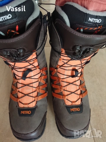 snowboard shoes NITRO Thunder TLS 43 1/3 отлични сноуборд обувки, снимка 4 - Зимни спортове - 53181343