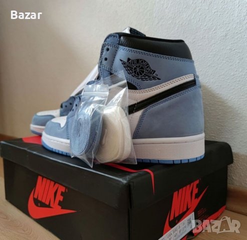 Nike Air Jordan University Blue 43, снимка 9 - Кецове - 36297236