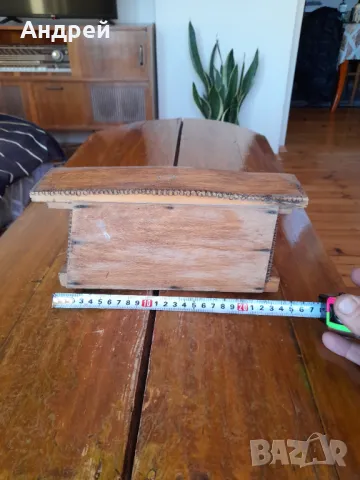 Стара дървена декорация,сувенир #24, снимка 3 - Други ценни предмети - 49087562