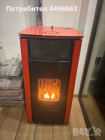 Пелетна камина, снимка 3 - Камини - 53598301