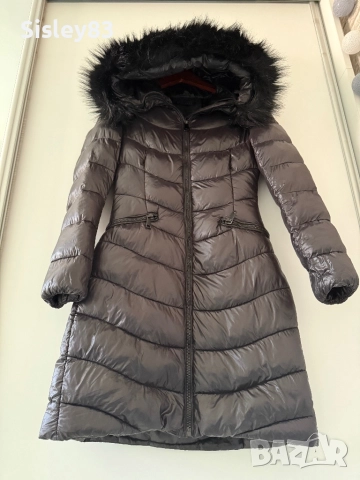 Miss Sexy дълго яке с качулка изкуствен пух., снимка 4 - Якета - 52950812