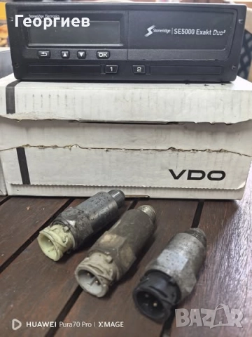 дигитален тахограф от ивеко дейли 2021 г. Smart 1 и датчик