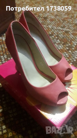 Дамски обувки, снимка 1 - Дамски обувки на ток - 36344356