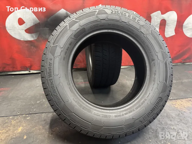 235 65 16C, Зимни гуми за бус, Continental ContiVanWinter, 2 броя, снимка 6 - Гуми и джанти - 56047591