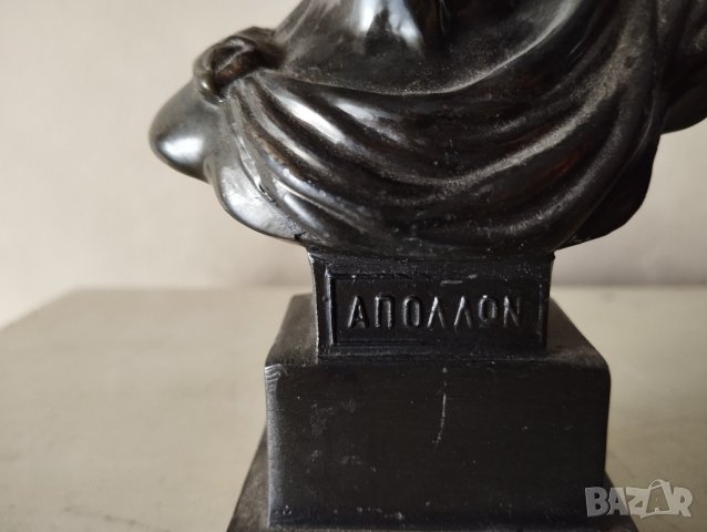 метален бюст-аполон, снимка 2 - Други ценни предмети - 41840668