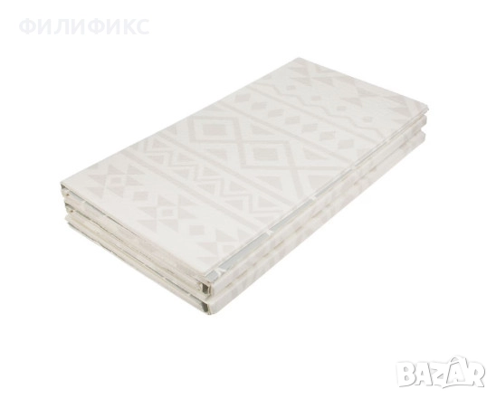 Сгъваемо двустранно меко килимче 197x147x1см, снимка 4 - Други - 52861654