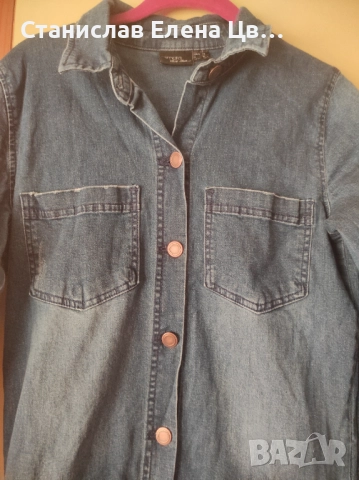 Дамски дънков гащеризон , снимка 4 - Гащеризони - 52933820