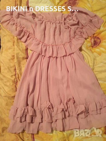 Розова рокля шаферка кръщене, снимка 9 - Рокли - 40533954