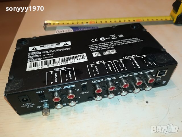 numark-внос germany 1004231907, снимка 2 - Ресийвъри, усилватели, смесителни пултове - 40325088