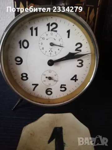 Стари часовници будилници от 30-40те години. , снимка 11 - Антикварни и старинни предмети - 48217246