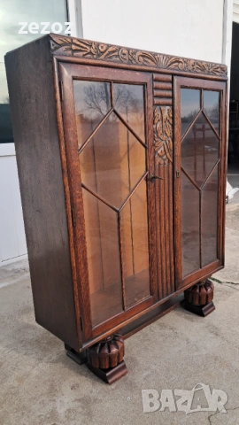 Витрина ретро масив "Ar Deco", снимка 3 - Секции и витрини - 53683705