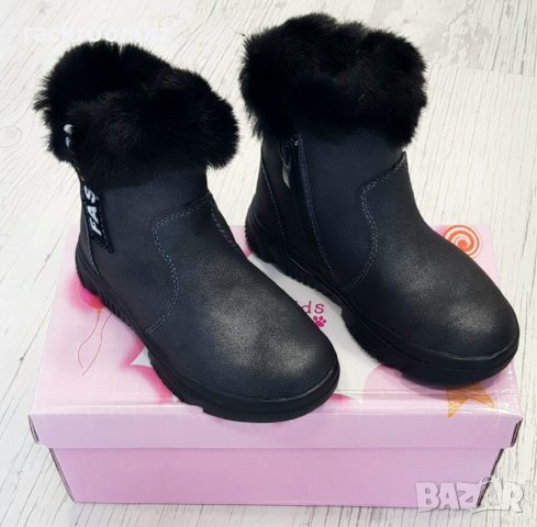 Топли детски боти с цип