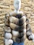 Дамско зимно палто от лисица код 83, снимка 1 - Палта, манта - 35710105