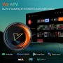 TV Box Vontar W2 ATV 4/32GB, Smart TV, SlimBox Android TV, 4K@60fps HDR, IPTV, ТВ БОКС, снимка 4