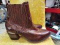 Страхотни дамски кожени боти Mustang 37 номер , снимка 2