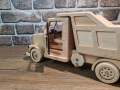 Дървен модел на камион – Самосвал – Craft Camp, снимка 14