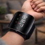 Преносим дигитален апарат за кръвно налягане за китка с LCD дисплей и памет, снимка 1