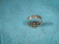 СТАР СКЪПОЦЕНЕН СРЕБЪРЕН АРТ НУВО ПРЪСТЕН СРЕБРО СРЕБРО 925 СТАРА ЮВЕЛИРНА ИЗРАБОТКА 25938, снимка 10
