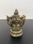 Фигура от "тибетско сребро" - Ганеша (Ganesha). №7735, снимка 3
