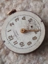 Механизъм с циферблат от стар ръчен часовник 52105, снимка 5