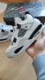 Nike Air Jordan Retro 4 Military Black White Panda Размер 39 Нови Кецове Обувки Бели Черни 