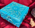Ръчно изработена и декорирана кутия да бижута , снимка 1