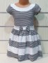 Нова детска моряшка рокличка с панделка от 1 годинка до 6 годинки, снимка 1 - Детски рокли и поли - 29038991