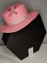 Лятна дамска розова шапка, снимка 1 - Шапки - 41637470